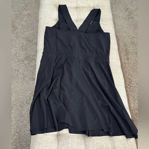 Athleta Women’s Black Savannah Strap Mini Dress NWOT - Medium - Picture 7 of 11